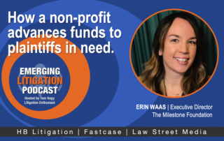 Erin Waas on Alternative Funding for Plaintiffs