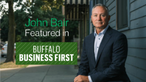 John Bair in Buffalo Business First