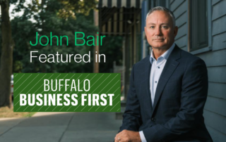 John Bair in Buffalo Business First