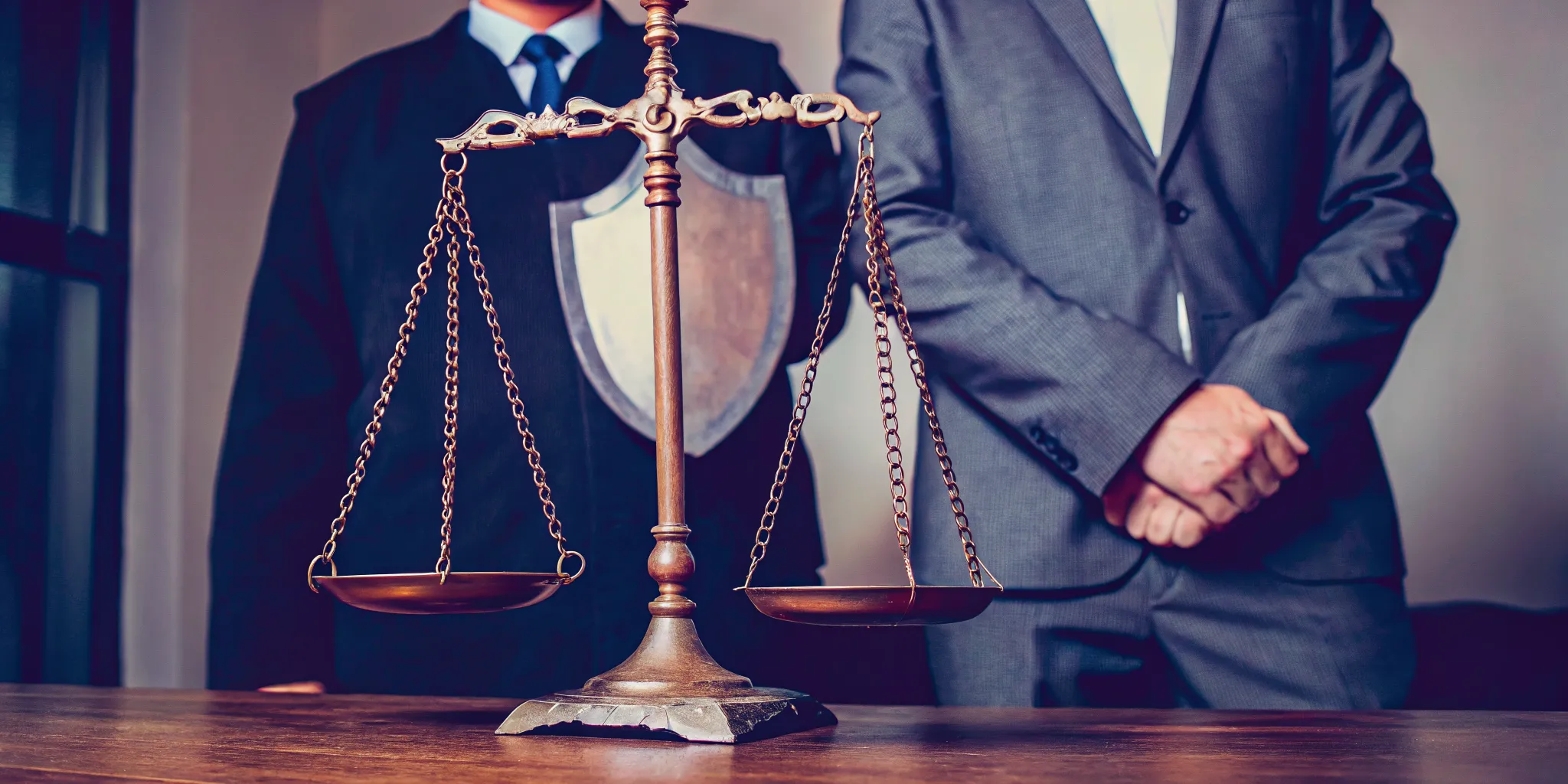 Scales of justice symbolizing fair nonprofit litigation funding